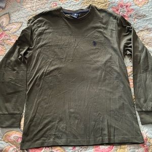 EUC Mens Long Sleeve US Polo Assn Tee Size Small